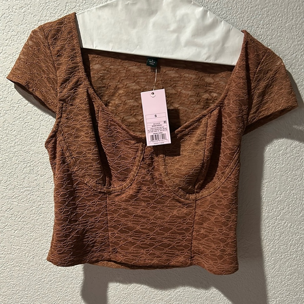 Brown top